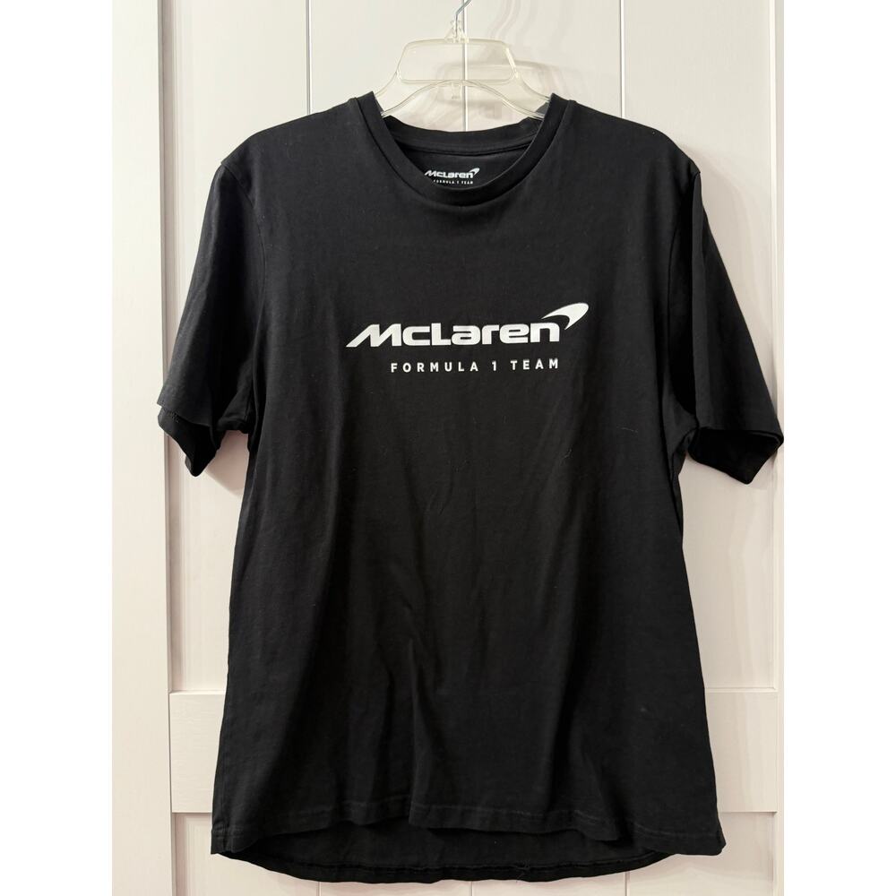 Mclaren T-Shirt Miami Vice Formula One Men's size XL Black Short Sleeve